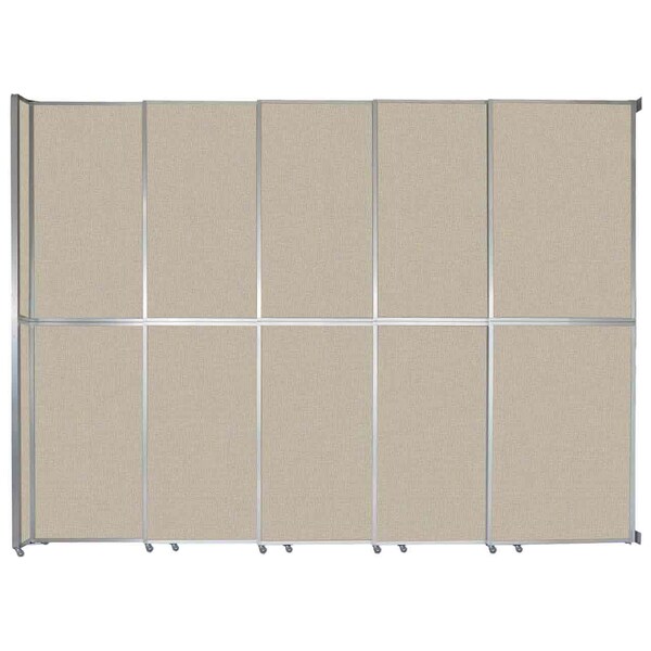 Operable Wall Sliding Room Divider 15'7" x 12'3" Sand Fabric